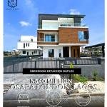 Stunning 5-Bedroom Detached Duplex with BQ, Swimming Pool, and Cinema in Osapa London – N540M