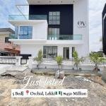 Luxury 5-Bedroom Fully Detached Duplex with Pool & BQ in Orchid, Lekki – N450M